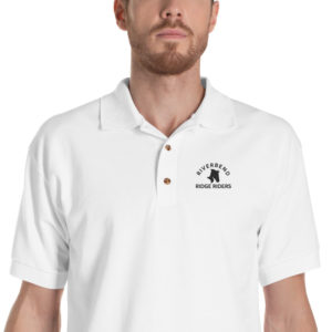 Horse Logo Embroidered Polo Shirt